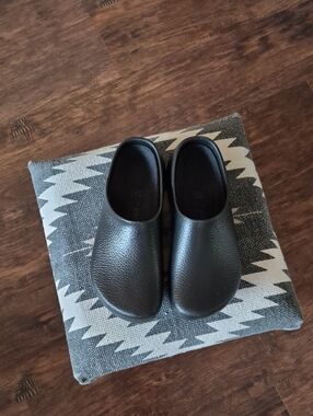 Birkenstock Black Slip-On Clogs
